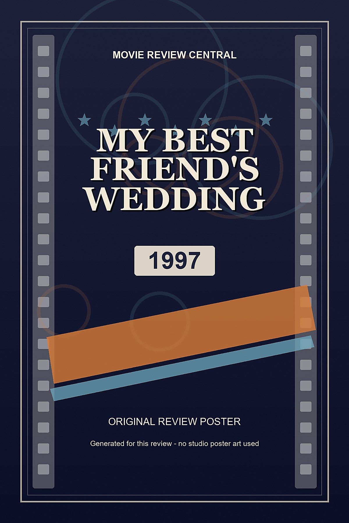 My Best Friend's Wedding (1997) - original review poster