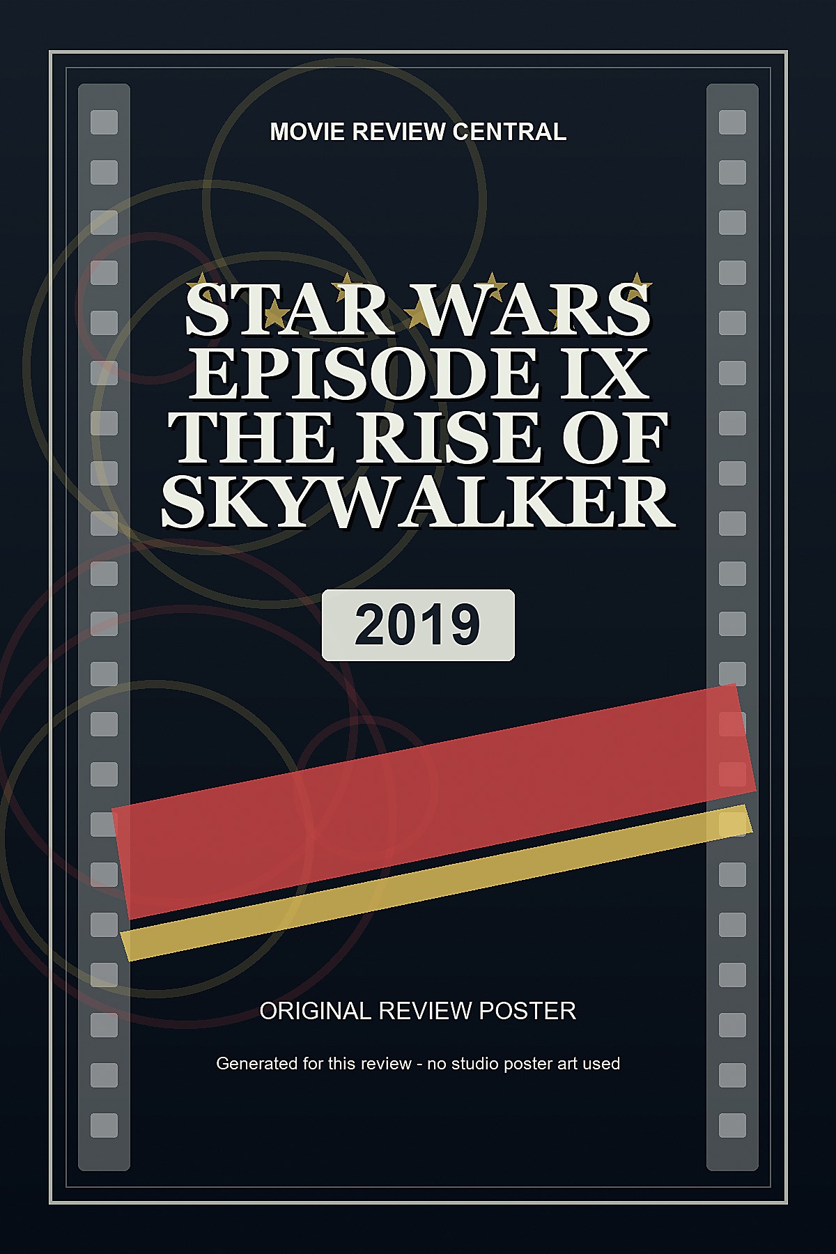 Star Wars Episode IX: The Rise of Skywalker (2019) - original review poster