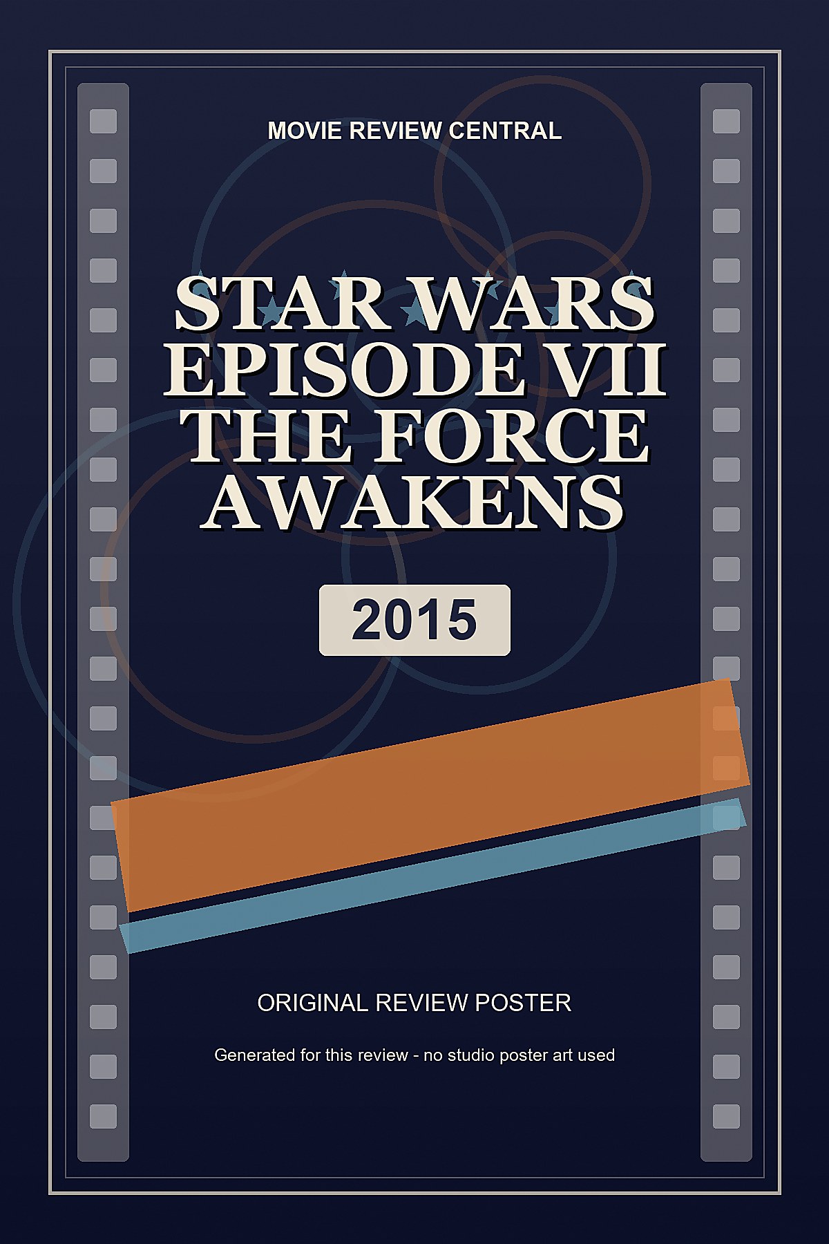 Star Wars Episode VII: The Force Awakens (2015) - original review poster