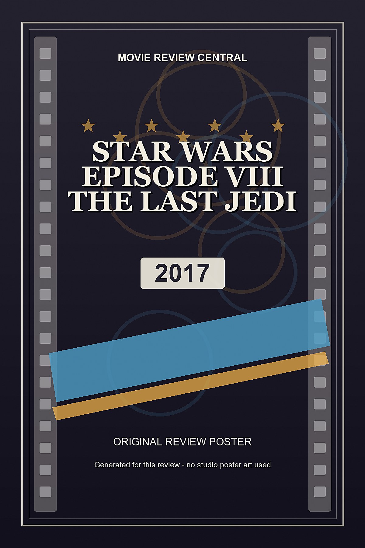 Star Wars Episode VIII: The Last Jedi (2017) - original review poster