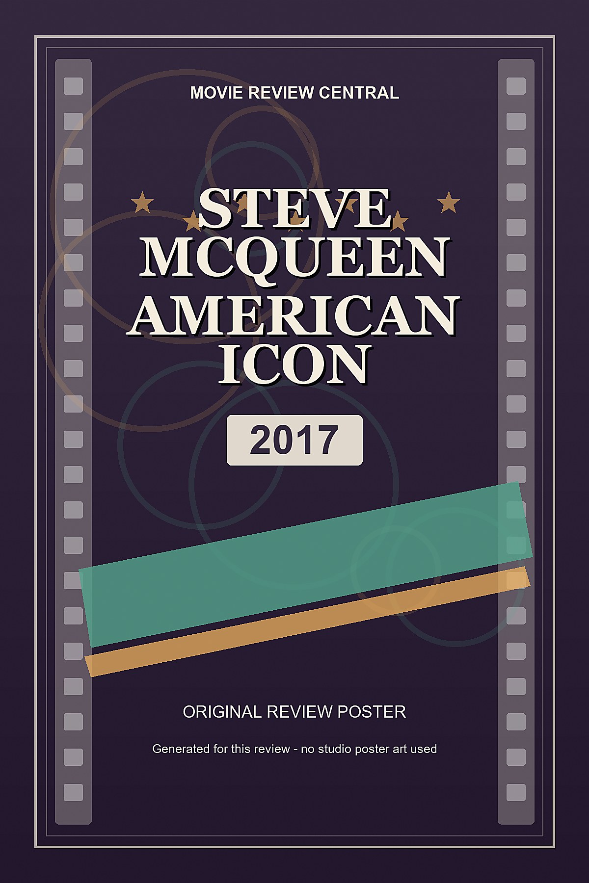 Steve McQueen: American Icon (2017) - original review poster
