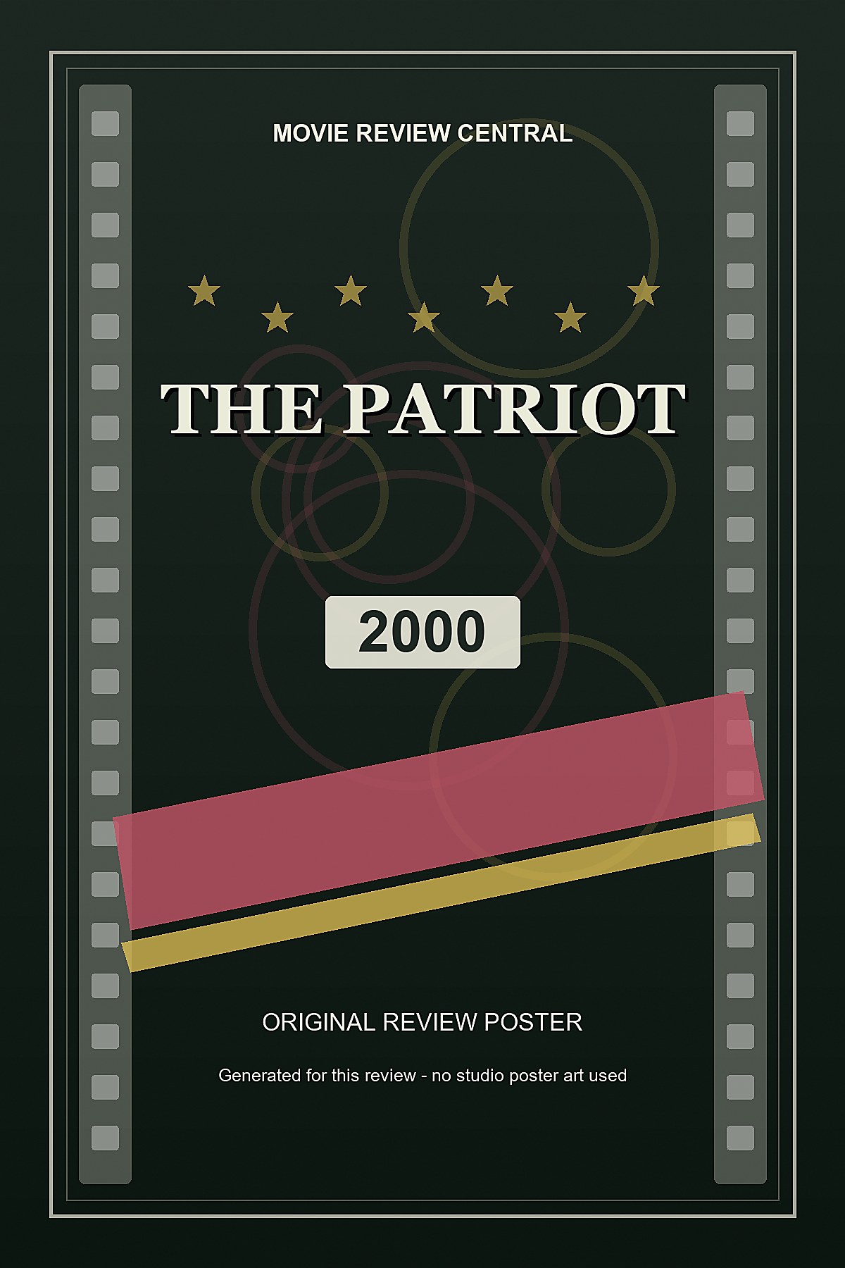 The Patriot (2000) - original review poster