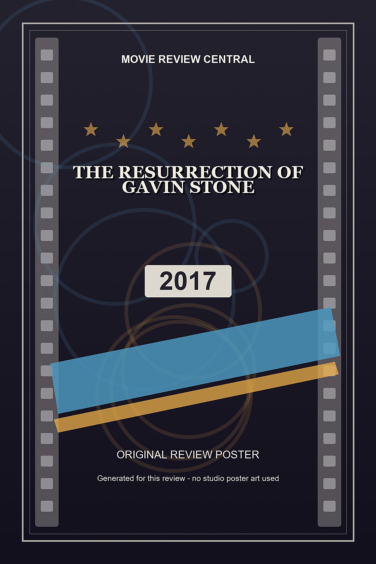 The Resurrection of Gavin Stone (2017) - original review poster