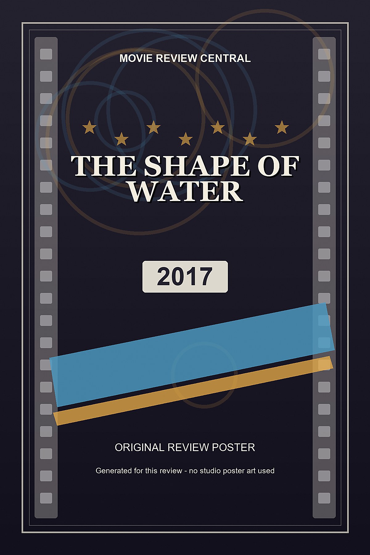 The Shape of Water (2017) - original review poster