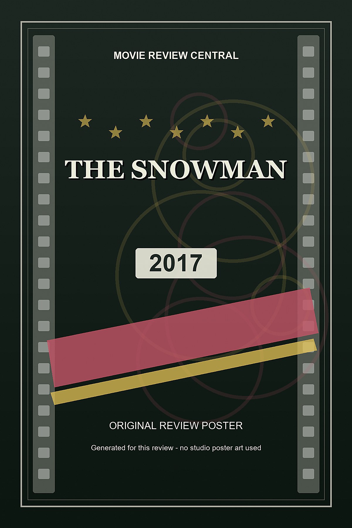The Snowman (2017) - original review poster