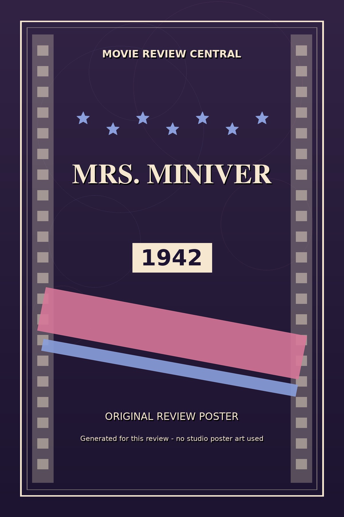Mrs. Miniver (1942) — Movie Review Central