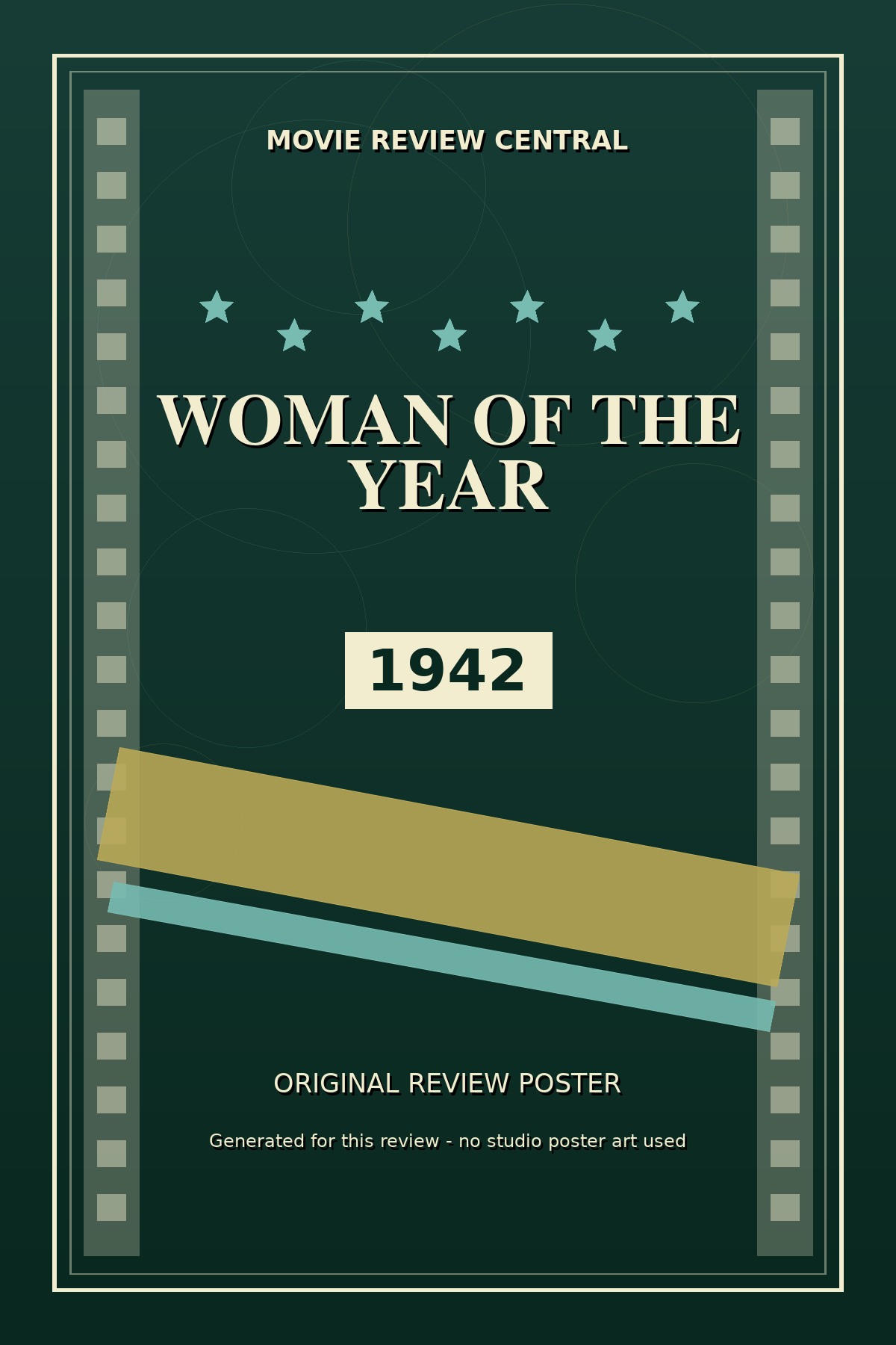 Woman of the Year (1942) — Movie Review Central
