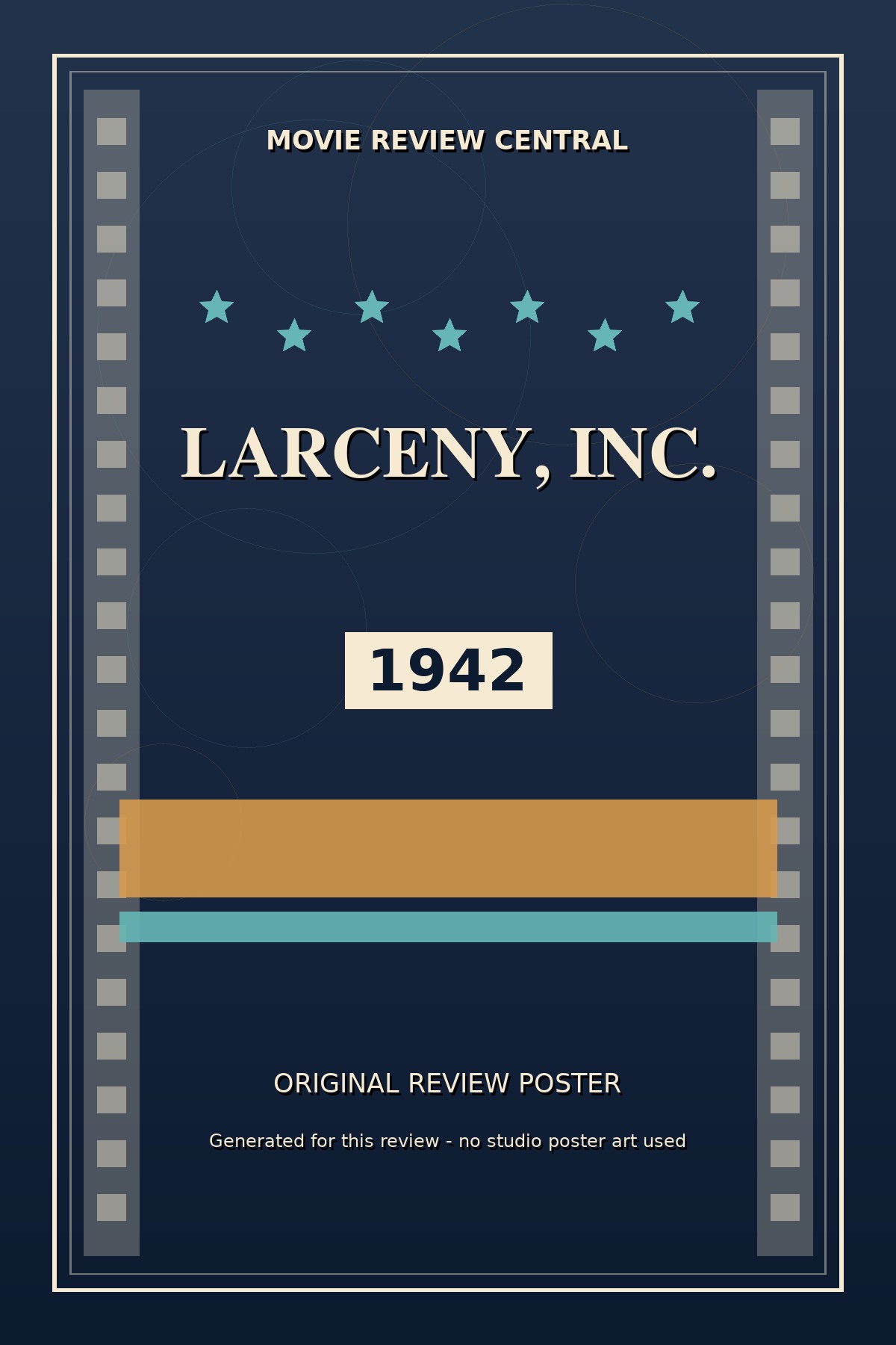 Larceny, Inc. (1942) — Movie Review Central