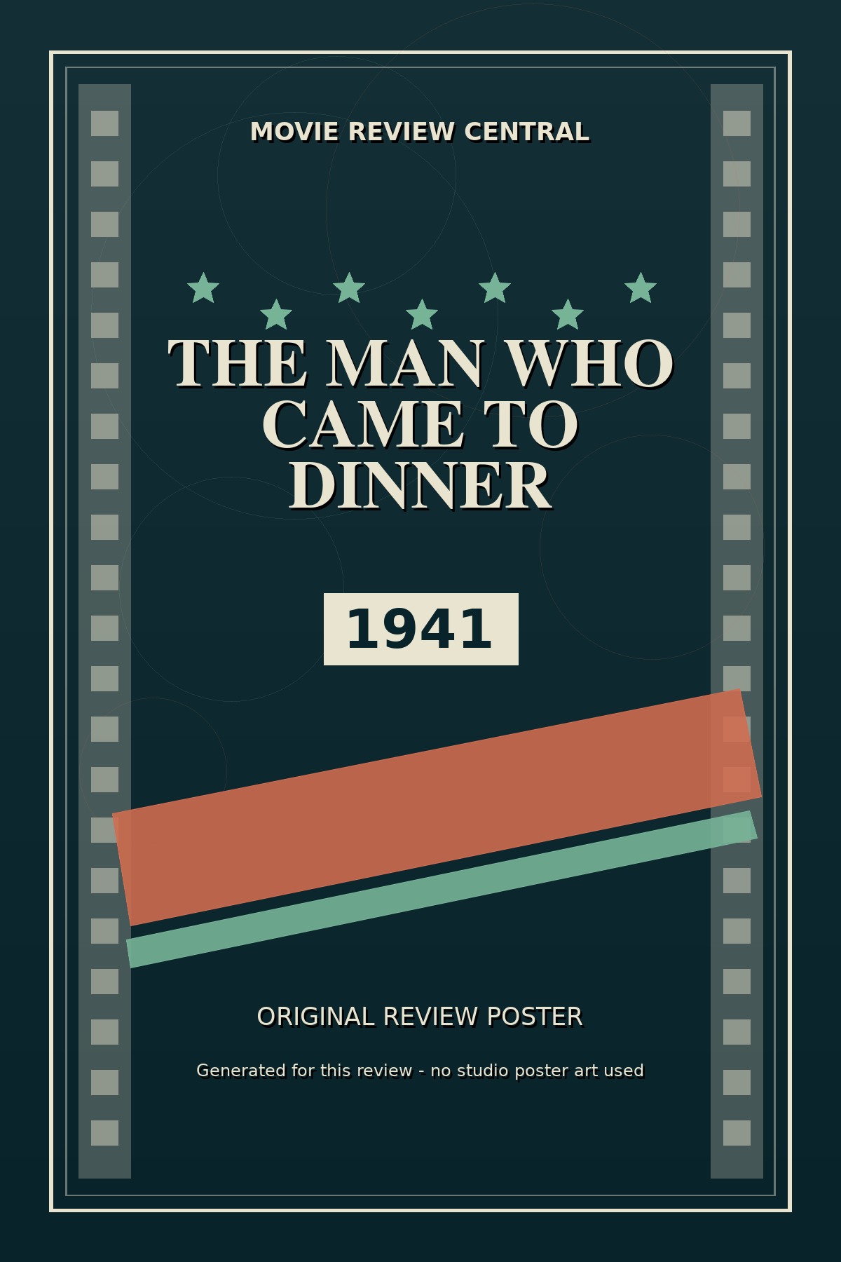 The Man Who Came to Dinner (1941) — Movie Review Central