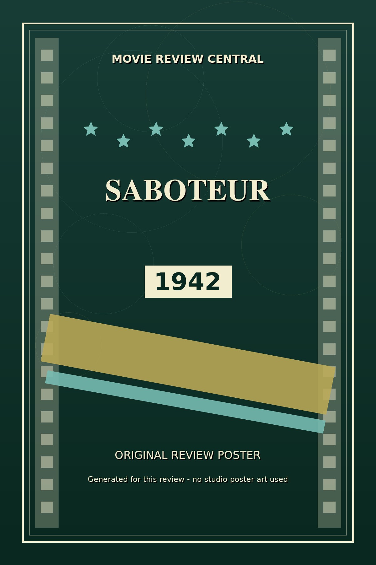 Saboteur (1942) — Movie Review Central