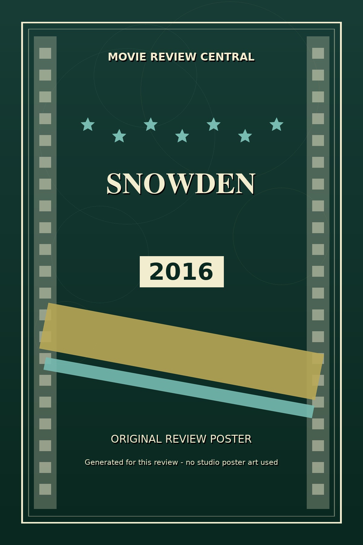 Snowden (2016) — Movie Review Central