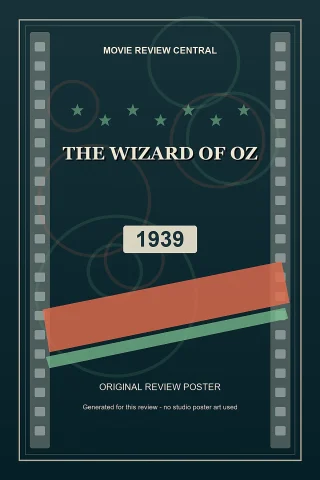 The Wizard of Oz (1939) - original review poster