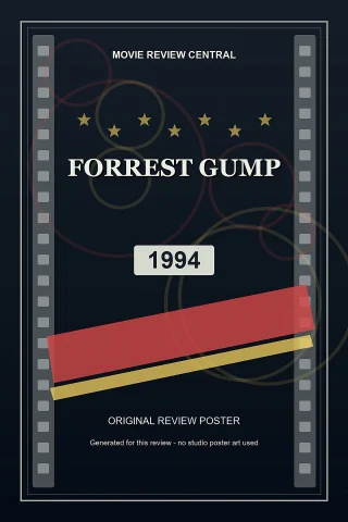 Forrest Gump (1994) - original review poster