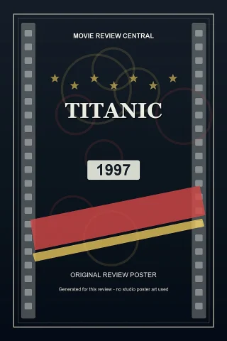 Titanic (1997) - original review poster