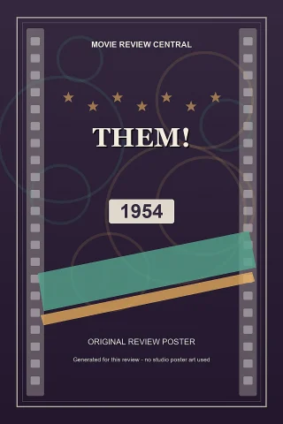 Them! (1954) - original review poster