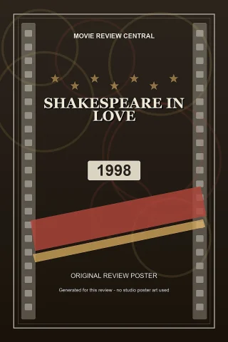 Shakespeare in Love (1998) - original review poster